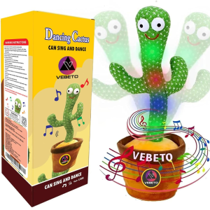 VEBETO Dancing Cactus Toy